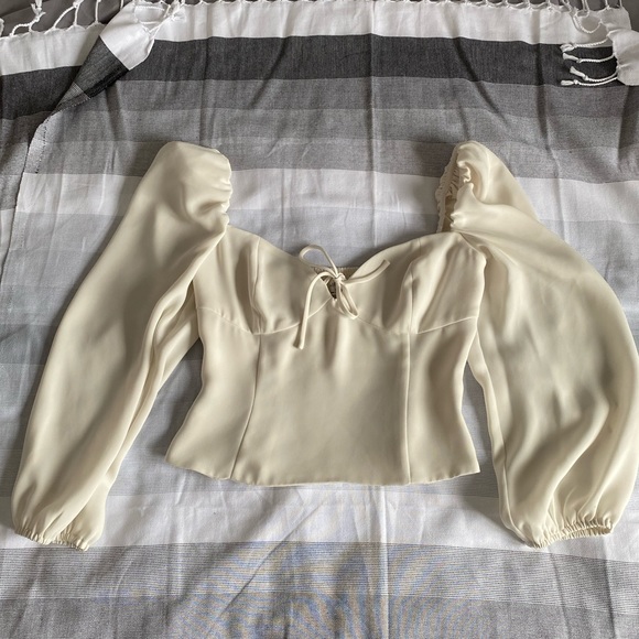 Aritzia Novella Longsleeve Blouse - Picture 3 of 5